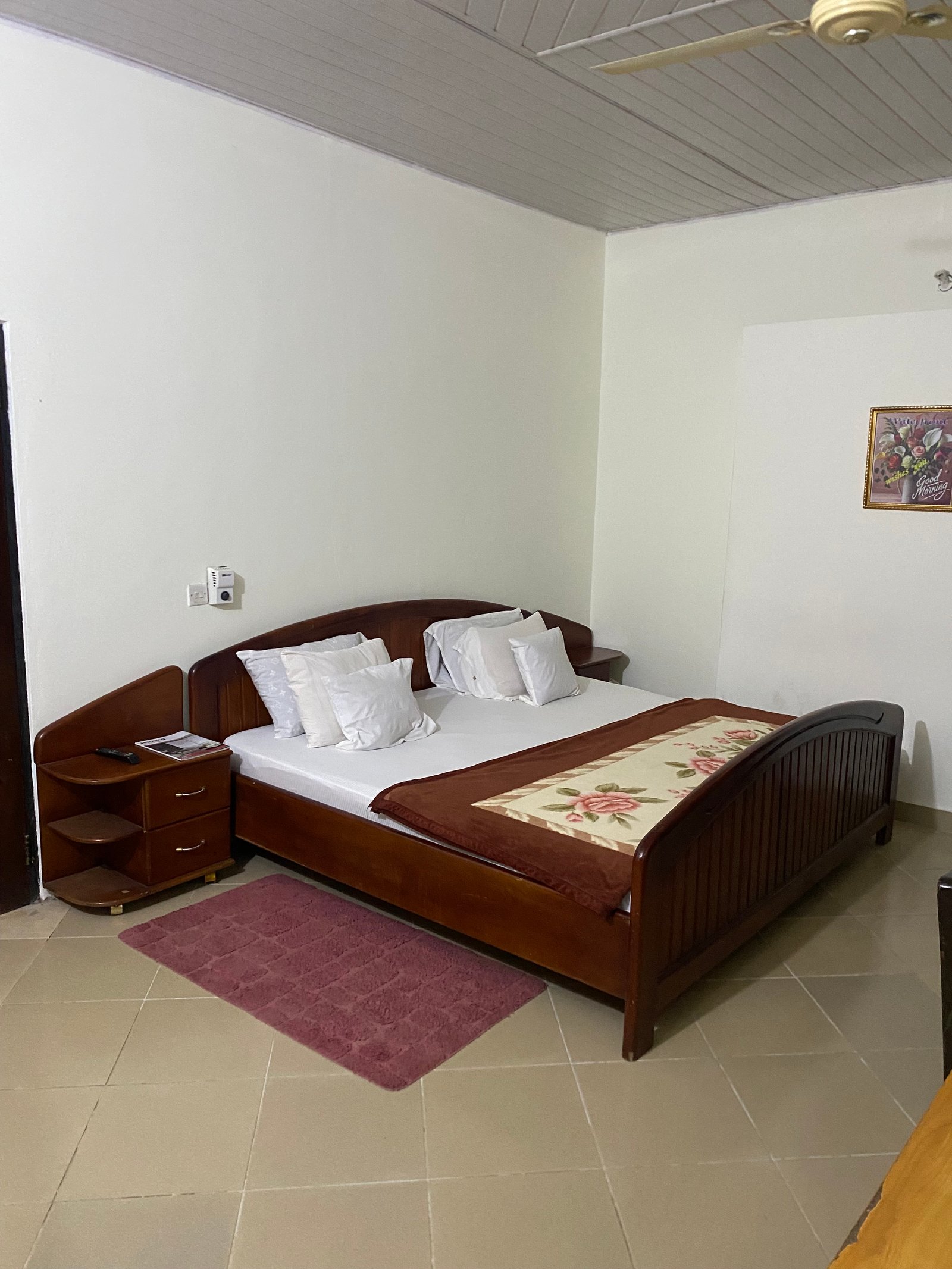 Family-sized Paradise Suite master bedroom
