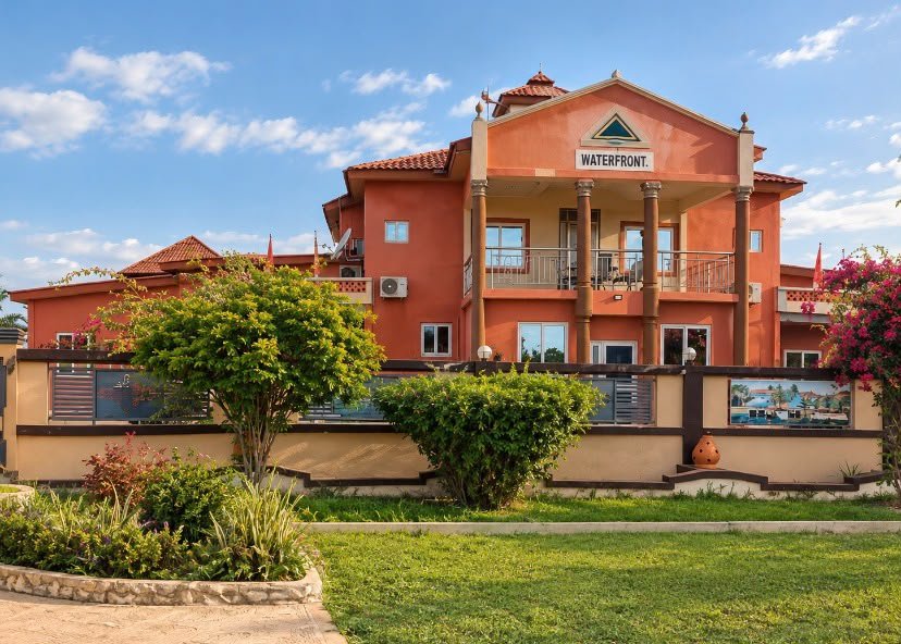 Waterfront Paradise Resort Volta River view